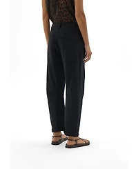 Hush Women's Cordi Barrel-Leg Twill Pants