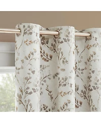 Sun Zero Bria Antique Botanical 100percentage Blackout Grommet Curtain Panel