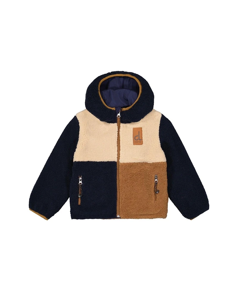 Deux par Little and Big Boy Reversible Mid-Season Jacket