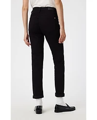 Mavi Jeans Women's Kathleen Slim Boyfriend Feather Denim