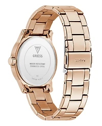 Guess Women's Quartz Rose Gold-Tone Stainless Steel Watch 36mm