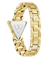 Guess Women's Quartz Gold -Tone Stainless Steel Watch 30mm x 34mm