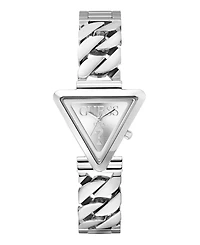 Guess Women's Quartz Silver -Tone Stainless Steel Watch 34mm