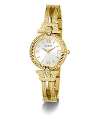 Guess Women's Quartz Gold-Tone Stainless Steel Watch 28mm