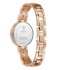 Guess Women's Quartz Rose Gold-Tone Stainless Steel Watch 32mm