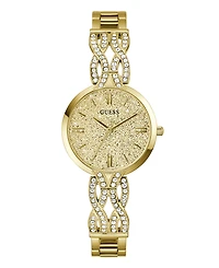 Guess Women's Quartz Gold-Tone Stainless Steel Watch 32mm