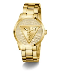 Guess Men's Quartz Gold-Tone Stainless Steel Watch 44mm