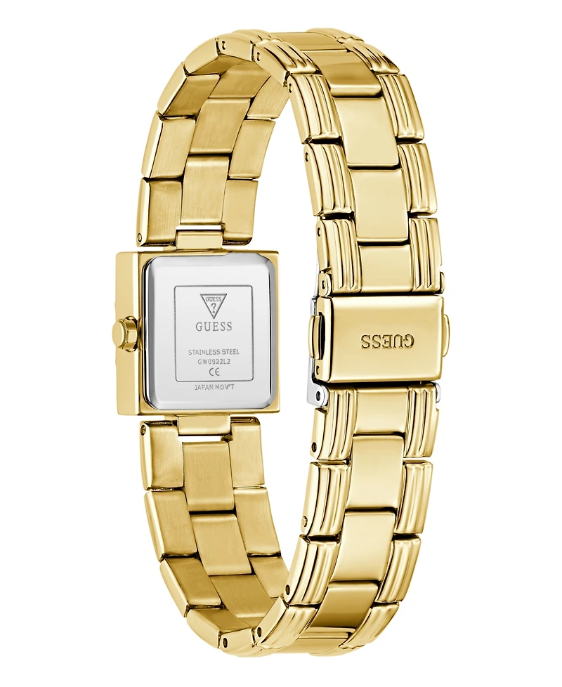 Guess Women's Quartz Gold-Tone Stainless Steel Watch 21mm