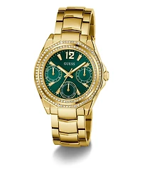 Guess Women's Quartz Gold-Tone Stainless Steel Watch 36mm
