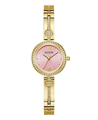Guess Women's Quartz Gold-Tone Stainless Steel Watch 27mm
