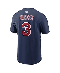 Nike Men's Bryce Harper Navy Philadelphia Phillies 2026 Field of Dreams Name Number T-Shirt
