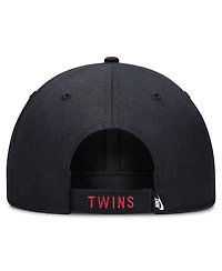 Nike Men's Navy Minnesota Twins 2026 Field of Dreams Club Structured Adjustable Hat