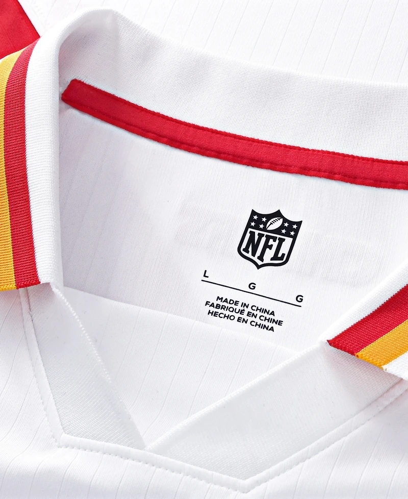 Fanatics Men's White Kansas City Chiefs Football x Football Collared Fan Top