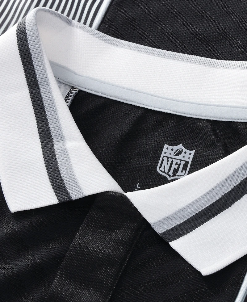 Fanatics Men's Black Las Vegas Raiders Football x Football Collared Fan Top
