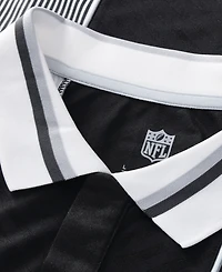 Fanatics Men's Black Las Vegas Raiders Football x Football Collared Fan Top