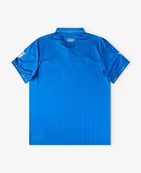 Fanatics Men's Blue Detroit Lions Football x Football Collared Fan Top