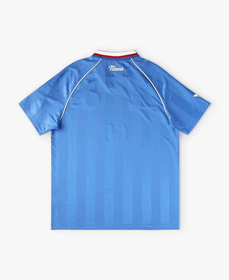 Fanatics Big Boys and Girls Light Blue Tennessee Titans Football x V-Neck Fan Top