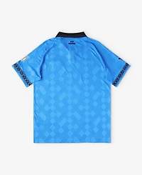 Fanatics Big Boys and Girls Blue Carolina Panthers Football x Collared Fan Top