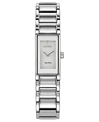 Citizen Women's Axiom Silver-Tone Stainless Steel Bracelet Watch 14.3mm