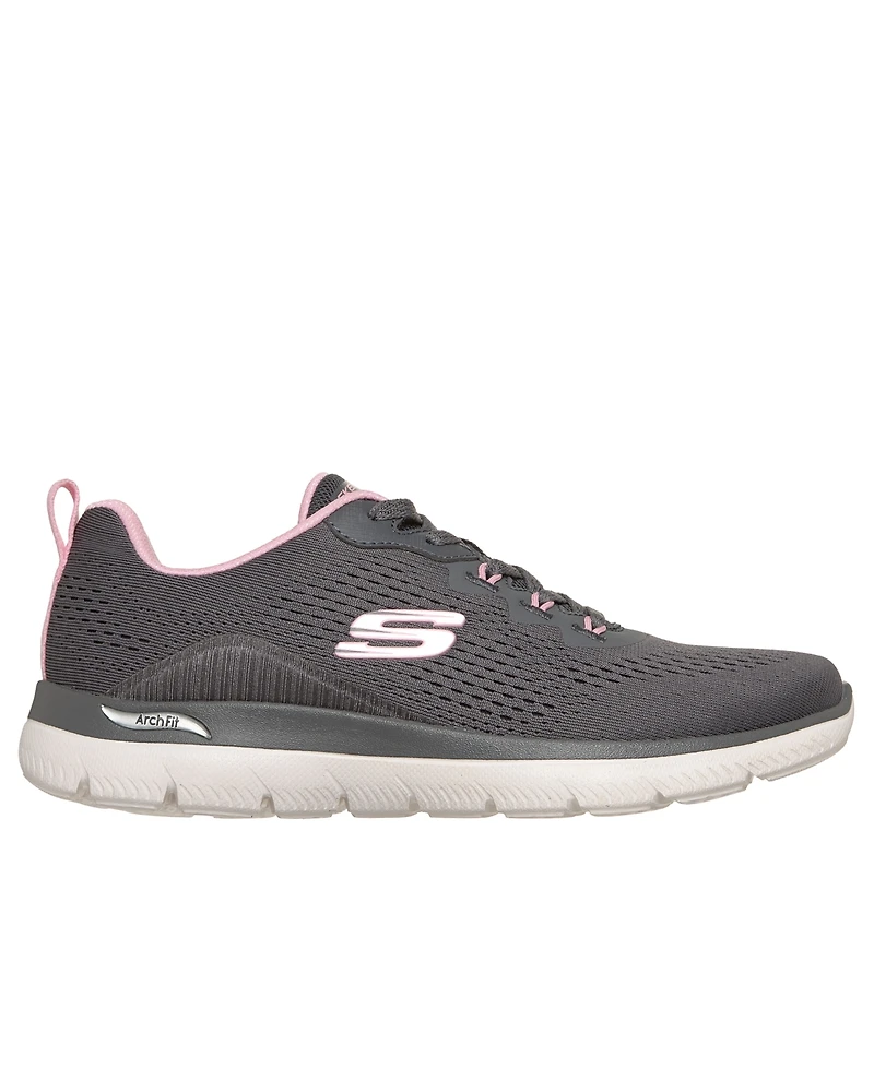 Skechers Women's Slip-Ins: Arch Fit Summits - Daily Flow Sneakers Wide Width from Finish Line