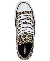 Converse Big Girls Chuck Taylor All Star Leopard Print High Top Lifestyle Sneakers from Finish Line