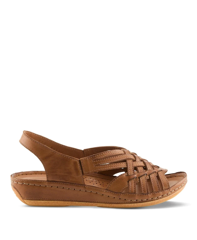 Spring Step Women's Choi Wedge Sandal with Soft Insole