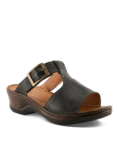 Spring Step Women's Saphique Slides with Cushioned Insole