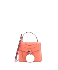Pre-Owned Bvlgari Small Serpenti Forever Top Handle Bag Leather