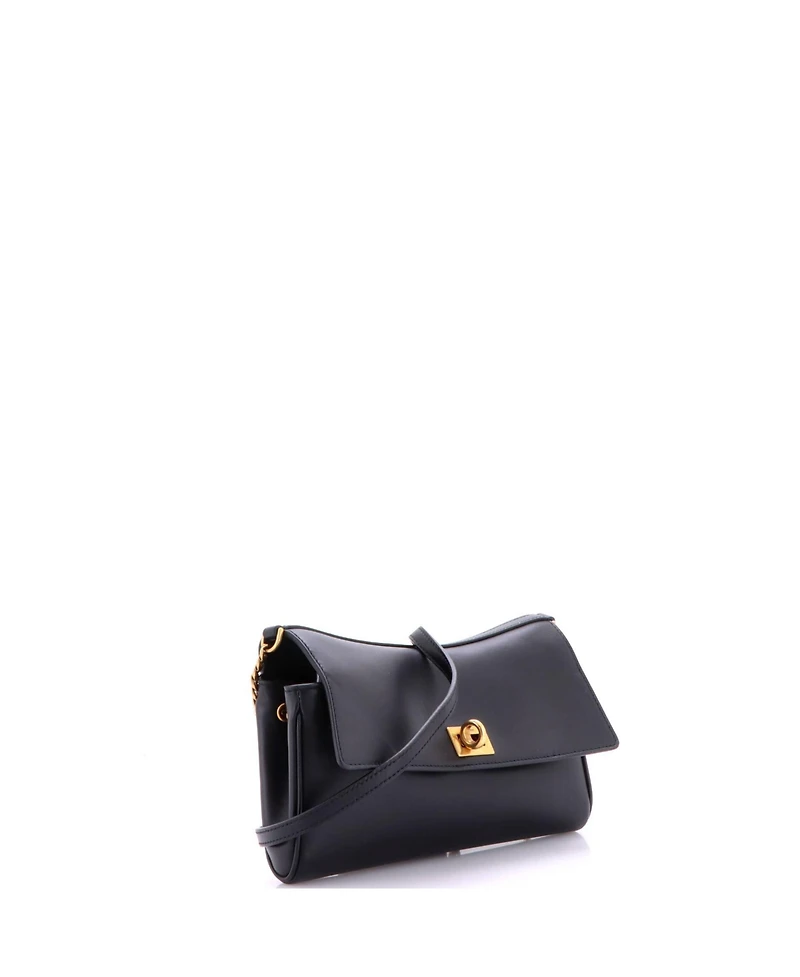Pre-Owned Balenciaga Rodeo Wallet on Chain Leather