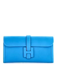 Pre-Owned Hermes 29 Jige Elan Clutch Chevre Mysore