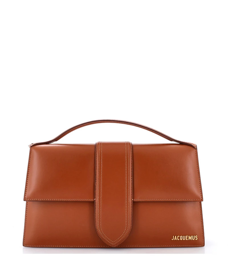 Pre-Owned Jacquemus Le Bambinou Flap Bag Leather