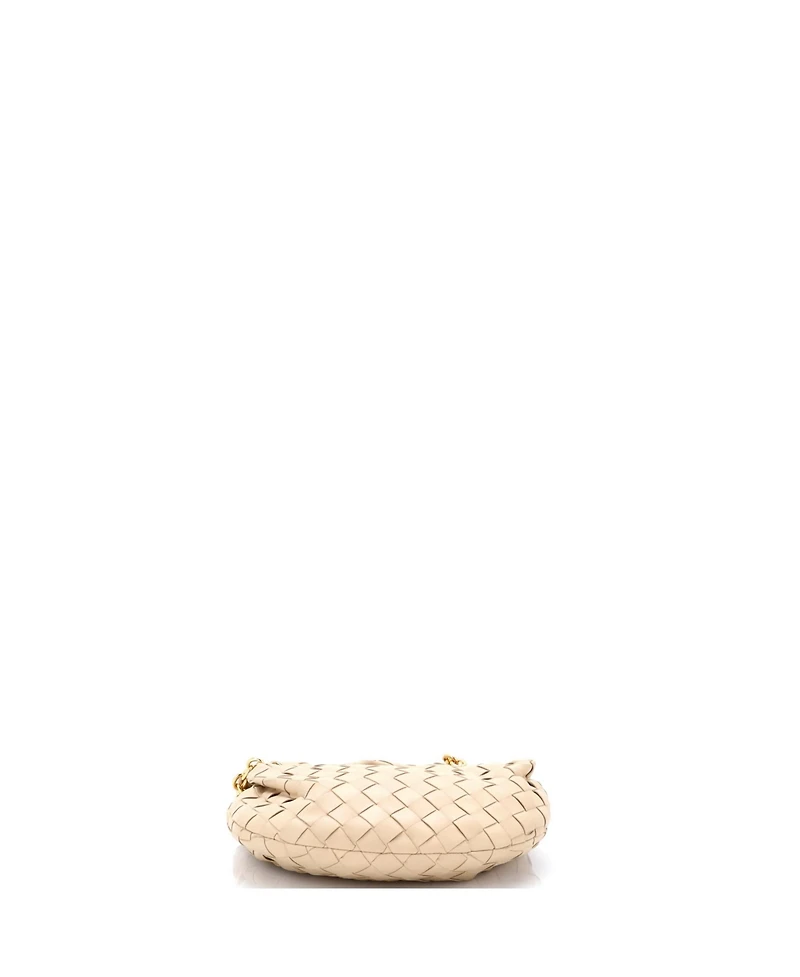 Pre-Owned Bottega Veneta Mini Bv Jodie Chain Hobo Intrecciato Nappa