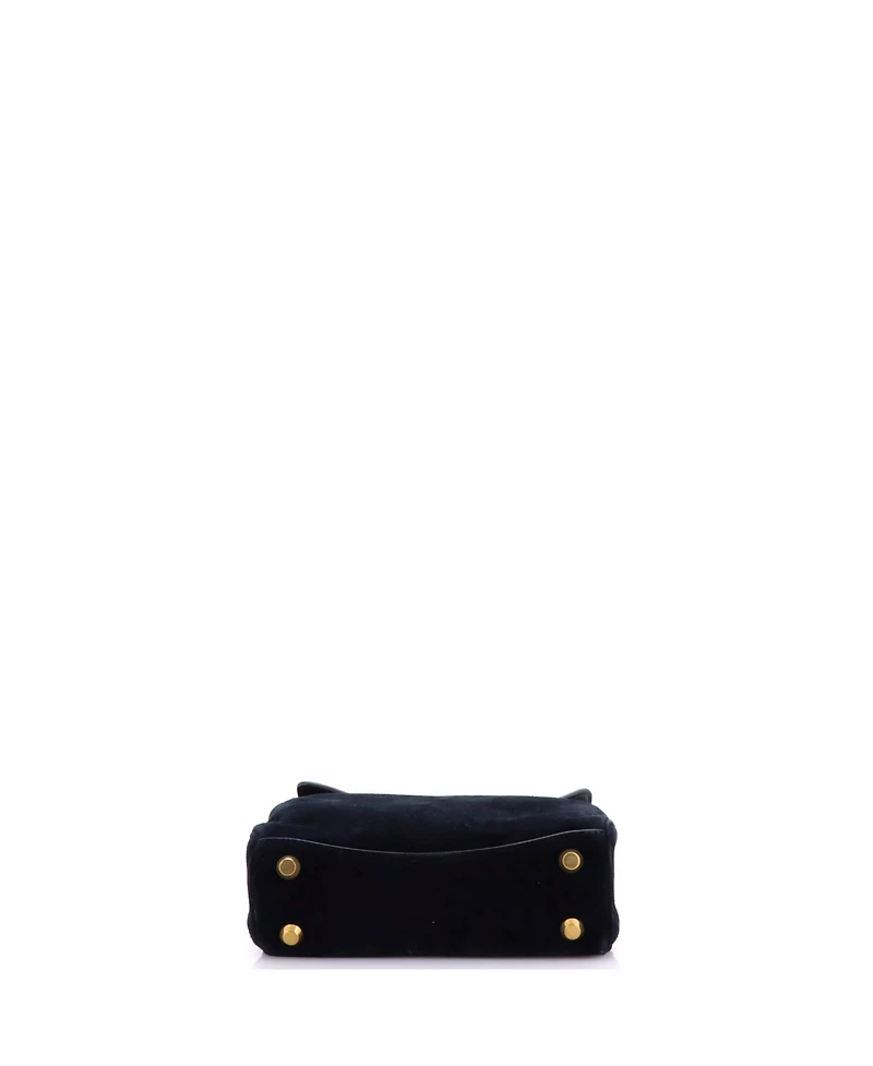 Pre-Owned Balenciaga Mini Rodeo Shoulder Bag Suede