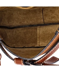 Pre-Owned Loewe Mini Gate Shoulder Bag Leather