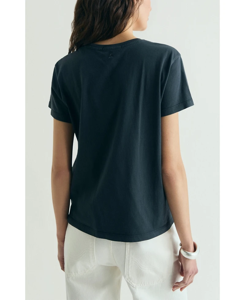 Scalpers Women's Basic V-neck T-shirt