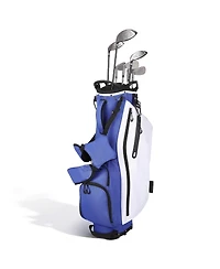 Hongge 7-Way Top Divider Golf Cart Stand Bag with Rain Hood