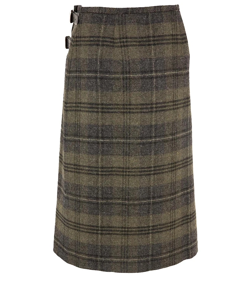 Celtic & Co. Women's Midi Celt Kilt Plaid Skirt
