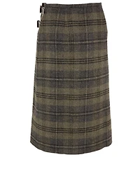 Celtic & Co. Women's Midi Celt Kilt Plaid Skirt