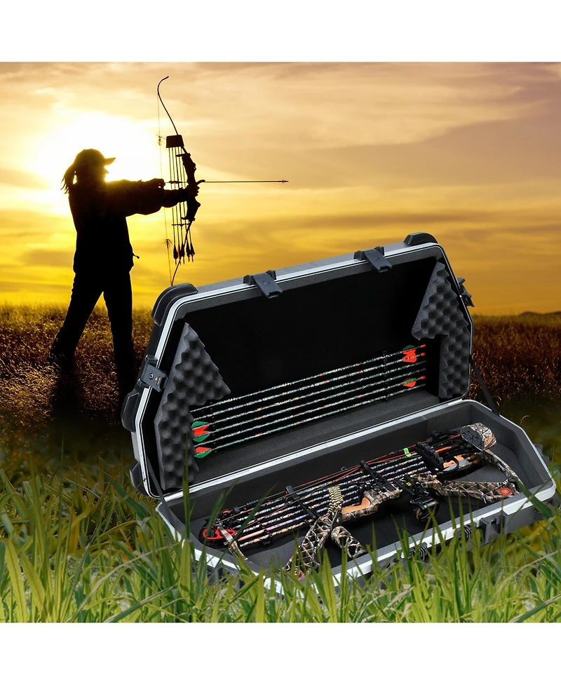 Skb Cases 4119 Hard Exterior Waterproof Ata Single Parallel Limb Bow Case