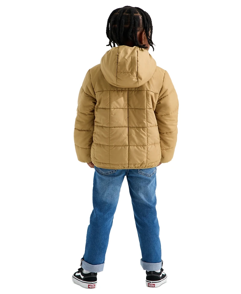 The North Face Boys' 2T-7 Reversible Shasta Full-Zip Hooded Jacket