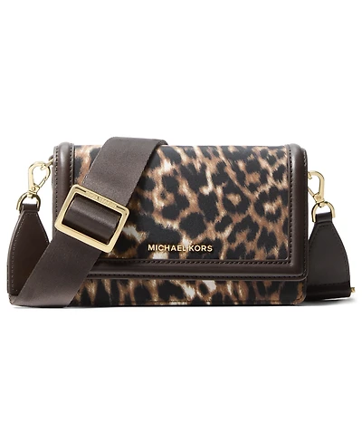 Michael Kors Jet Set Mini Phone Webbing Crossbody Bag