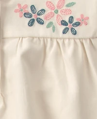 Carter's Baby Girls' Floral Long-Sleeve Top and Pants, 2-Piece Set