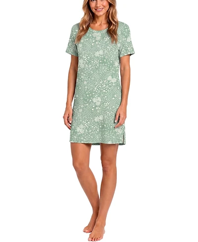 Roudelain Women's Short-Sleeve Sleep Shirt