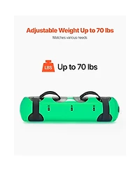 Hongge 70 lb Adjustable Water Weight Aqua Bag for Stability Training
