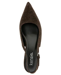 Kensie Women's Jace Kitten Heel Sling Back Pump
