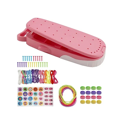 Bruce & Shark Bracelet Making Kit, Make 8 Bracelets, Whale-Shaped Storage Box