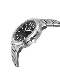 Gevril Men's Swiss Made Stuyvesant Swiss Automatic Silver Stainless Steel Bracelet Watch