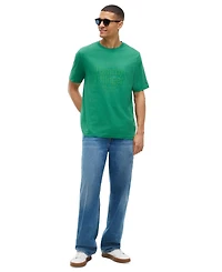 Tommy Hilfiger Men's Front Text Seasonal Graphic T-Shirt