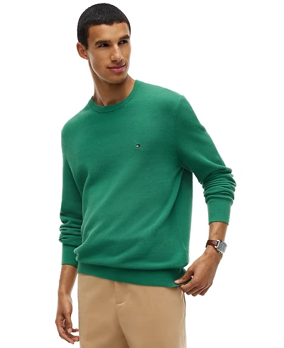 Tommy Hilfiger Men's Essential Structure Crewneck Sweater