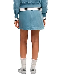 Puma Women's Future.Puma.Archive Mini A-Line Washed-Twill Skirt
